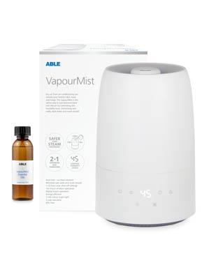 VapourMist with pack and Essential Oils